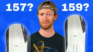 how to find the perfect snowboard size