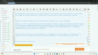 Jenkins and local project code selenium python