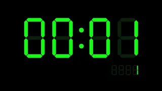 Perfect DIGITAL CLOCK TICKING SOUND - useful for meditation or excercises