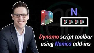 Dynamo script toolbars using Nonica add-ins
