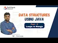 Data Structures Algorithms Range Based Loops DSA By Srinivas Part - 5