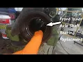 GMC Sierra 2500 Front Inner Axle Shaft Bearing Replacement Right Side