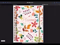 Digital Planner Review MyDailyPlanners - Boho Digital Planner 2021-2022
