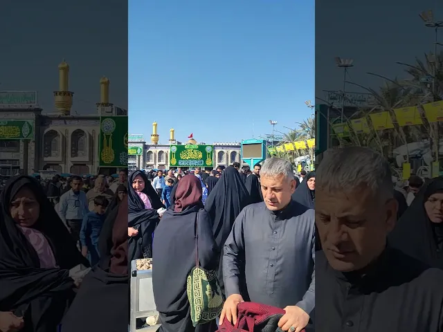 ⁣زرنا عنكم ووضعنا رقعة الحاجة في ليلة ويوم ولادة الإمام المهدي عليه السلام