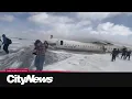 Download Lagu Multiple injured after plane crash at Toronto Pearson International Airport