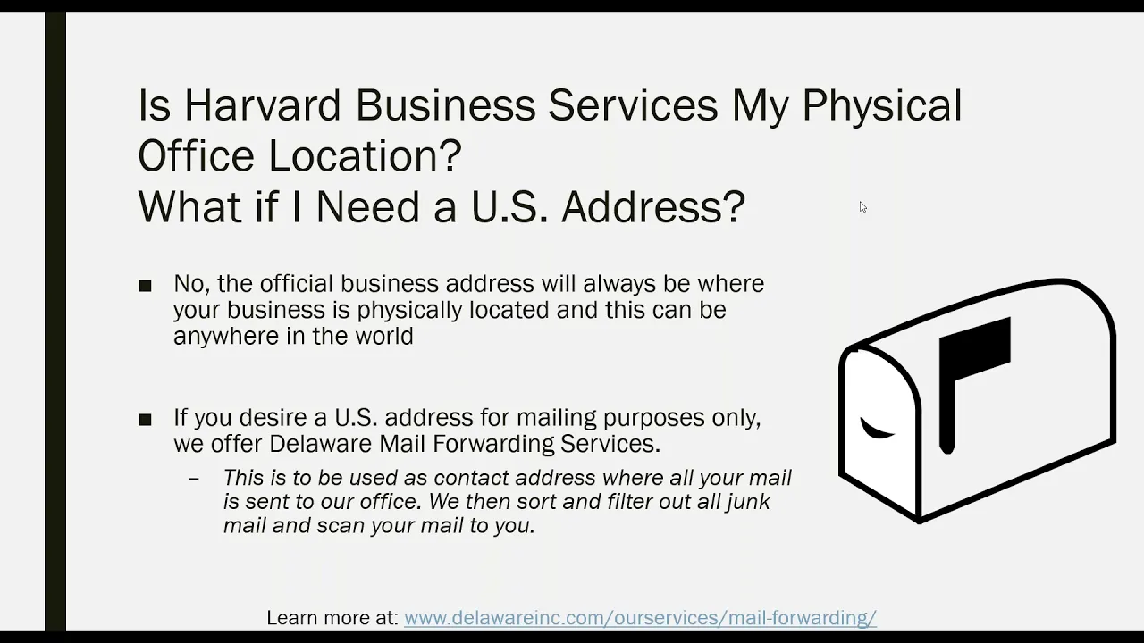 Delaware Companies for Non U.S. Residents | Harvard Business Services, Inc.