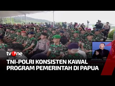 Kapolri Tegaskan TNI-Polri Kawal Seluruh Kebijakan Pemerintah Terkait Pembangunan Papua