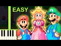 Download Lagu ENDING THEME | Super Mario World - EASY Piano Tutorial