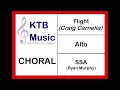 Flight Ryan Murphy SSA Choir Alto Part Only