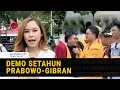 Lagu Setahun Pemerintahan Prabowo-Gibran, Mahasiswa Demo di Patung Kuda