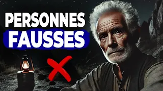 10 SIGNES qu'il y a une personne FAUSSE à vos côtés! CONSEILS DES AÎNÉS