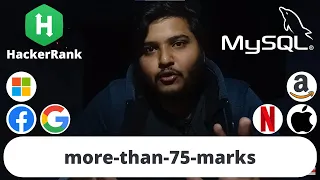 Hackerrank More Than 75 Marks Problem SQL Ashutosh Kumar