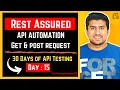 REST Assured Tutorial Automating GET POST API Request 30 Days of API Testing Day 15