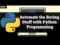 Automate the Boring Stuff with Python Programming