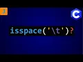 C isspace