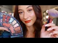 ASMR Doing Your Makeup Roleplay for Sleep layered sounds whispering ft Florasis