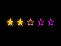 Star Rating With Colorful Light-Up Animation on Click HTML CSS