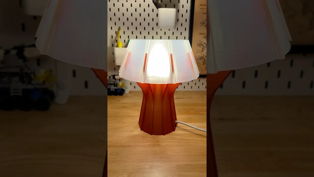 Modern Ribbed Lamp video thumbnail