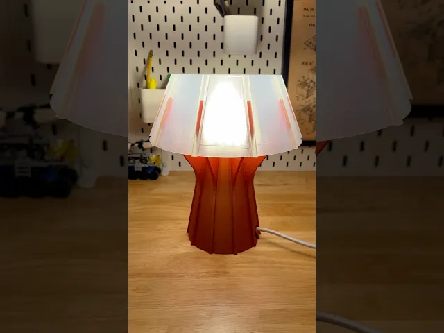 Modern Ribbed Lamp video thumbnail