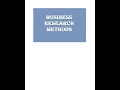 Lect 10 BRM data processing
