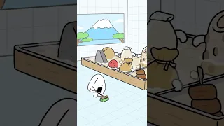 the cleaning