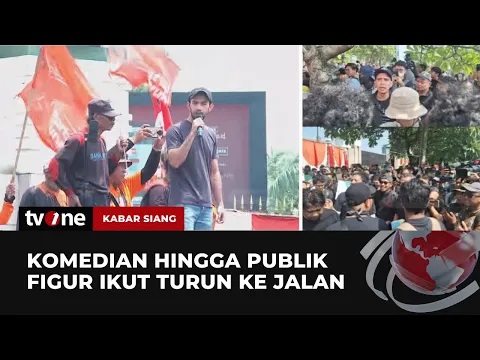 Komedian & Publik Figur Ikut Hadiri Aksi Demo di DPR