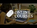 MOOCs How to Access Free Online Courses from Top Universities in the World