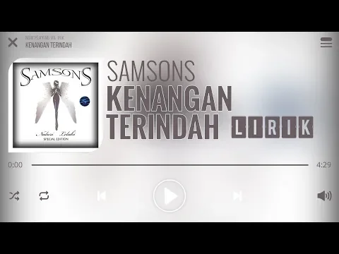 Download MP3 Samsons - Kenangan Terindah [Lirik]