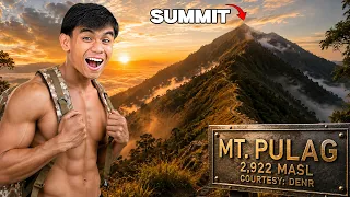 Surviving One of the Highest Mountains in the Philippines!