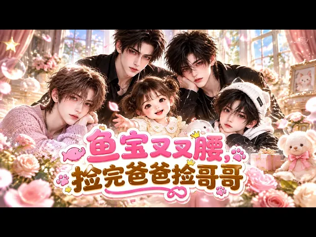 鱼宝叉叉腰，捡完爸爸捡哥哥