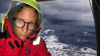 HORRIFIC Sailing Into a DARK VORTEX of Wind and Rain – Sailing Vessel Delos Ep. 288