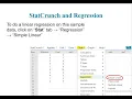 Module 5 Correlation and Regression - Lesson 1