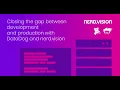 Webinar Closing the gap between development and production with Datadog and NerdVision