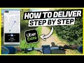 How to deliver Uber Eats STEP BY STEP Delivery App Tutorial 2025