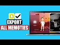How to Export Download All Snapchat Memories to Computer Download Snapchat Memories to PC