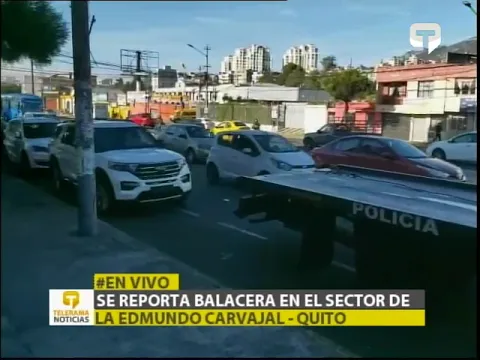 Un muerto en intento de secuestro en el sector de la Edmundo Carvajal - Quito