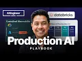 The Production AI Playbook Deploying Agents at Enterprise Scale Sandipan Bhaumik Databricks