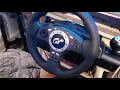How to fix the green light problem on a gaming wheel