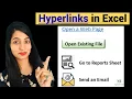 Hyperlinks in Excel All You Need to Know in One