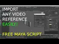 Import any reference EASILY Reference Importer Script 1 0 FREE Maya script