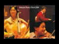 Lagu Mozart：Piano Trio K.564（Young Uck Kim,Yo-Yo Ma \u0026 Emanuel Ax） Edinburgh International Festival 1983