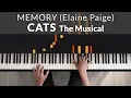 Download Lagu Memory - Cats (Elaine Paige Original Version) | Tutorial of my Piano Cover