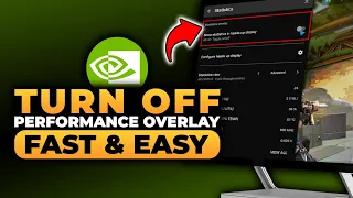 How To Turn Off Performance Overlay in Nvidia GeForce Experience 100 WORKS NO Yapping
