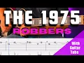 Download Lagu The 1975- Robbers Cover (Guitar Tabs On Screen)