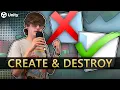 3 Ways to Create and Destroy objects in Unity3D