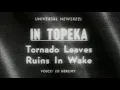 Topeka Kansas Tornado Universal Newsreel June 1966