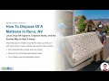 How to Dispose of a Mattress in Reno NV 2026