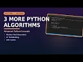 3 Python Algorithms That Actually Power Real Software Built From Scratch