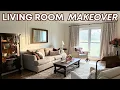 DIY Living Room Transformation Cozy Vintage with Thrifted Decor
