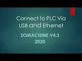 Somachine v4 3 Connect to PLC via USB and Ethernet
